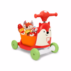Skip Hop Fox 3-in-1 Kids Kickbike scooter Red - Additional view 6