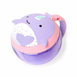 Skip Hop SH252572, Lunch container, Child, Rose, Violet, White, Image, Round, Girl