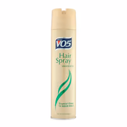 VO5 816559011738, Hair spray, Women, 250 ml, Fixation, Alcohol Denat., Hydrofluorocarbon 152A, Octylacrylamide/Acrylates/Buty ...