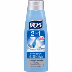 VO5 3 in 1 Moisturizing Shampoo + Conditioner, 370ml, 370 ml, 2-in-1 Shampoo & Conditioner, Non-professional, Men, Blonde hai ...