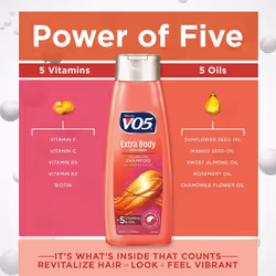 VO5 Extra Body Volumizing Shampoo Unisex 12.5 oz (Pack of 3)