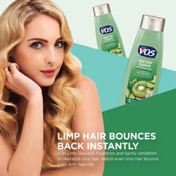 VO5 Herbal Escapes Clarifying Shampoo  125 Fl Oz  Kiwi Lime Squeeze  Help Nourish  Moisturize and Hydrate Hair Leaving It Lo