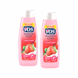 Moisture Milks Conditioner Cream 12.5 oz Strawberries by Vo5 (Pack of 2)