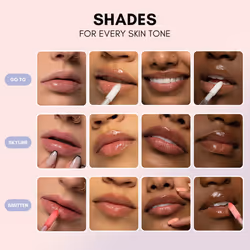 Clover Super Slick Lip Gloss | Non Sticky Lip Jelly  Moisturizing And Hydrating Pigmented Lip Gloss | Cruelty-Free & Vegan Lip Makeup | Shade - Go To