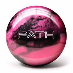Pyramid Path Bowling Ball (Pink/Black, 10LB)