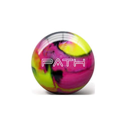 Pyramid Path Bowling Ball (Pink/Yellow/Black, 15 LB)