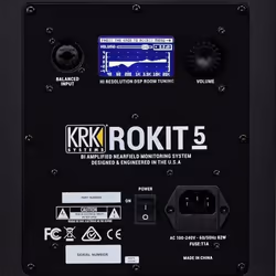 KRK Rokit RP5 G4 2-way Black Wired 55 W