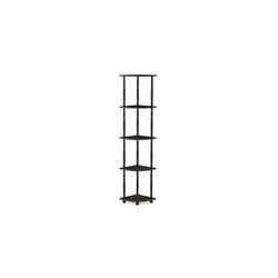 Toolless Shelves Wood EspressoBlack one size