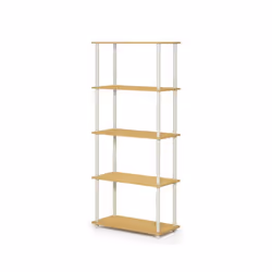 Toolless Shelves Wood BeechWhite one size 5994 W x 1458 H x 2946 D cm