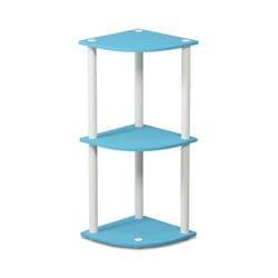 Furinno Turn-N-Tube 3-Tier Reversible Corner Display Rack Multipurpose