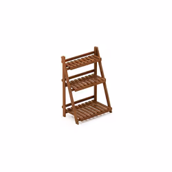 Planter Stand, Wood, Natural, one size, FG18452