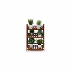 Planter Stand, Wood, Natural, one size, FG18452