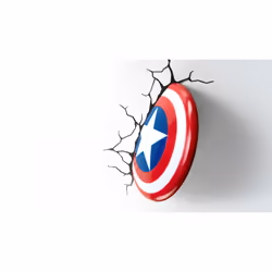 3DlightFX Captain America Shield Light