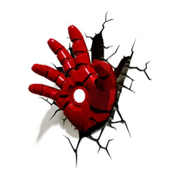 Marvel Iron Man Hand 3D LED Wall Light