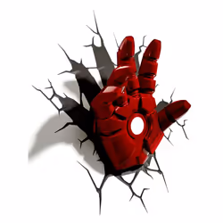 Marvel Iron Man Hand 3D LED Wall Light