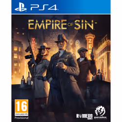 Paradox Interactive Empire of Sin, PlayStation 4, M (Mature), Physical media