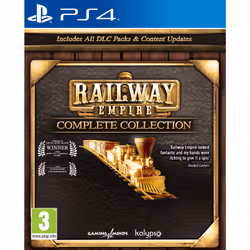 Kalypso Railway Empire - Complete Edition, PlayStation 4, E (Everyone), Physical media