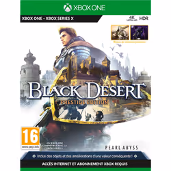 Pearl Abyss Black Desert - Prestige Edition, Xbox One, T (Teen), Physical media