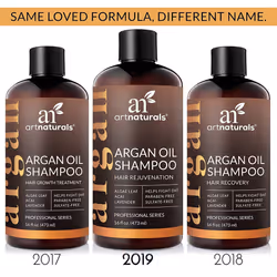 Artnaturals Argan Hair Regrowth Shampoo  16 Ounce
