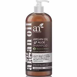 Artnaturals Moroccan Argan Oil Shampoo - (16Fl Oz) - Moisturizing Volumizing Sulfate Free Shampoo for Women Men and Teens - ...