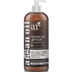 Artnaturals Moroccan Argan Oil Shampoo - (16Fl Oz) - Moisturizing  Volumizing Sulfate Free Shampoo for Women  Men and Teens - Used for Colored and All