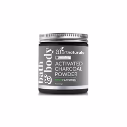 ArtNaturals Teeth Whitening Charcoal Powder - (4 Oz / 113g) - Activated Charcoal for a Natural, Non-Abrassive Whitening - Min ...