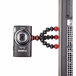 Joby GorillaPod Magnetic mini, 3 leg(s), Black, Red, 9.5 cm, 37 g