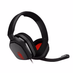 ASTRO Gaming A10 Headset for PC, Wired, Gaming, 20 - 20000 Hz, 346 g, Headset, Grey, Red