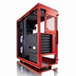 Fractal Design Focus G Midi Tower Black, Red