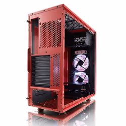 Fractal Design Focus G Midi Tower Black, Red