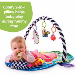 LAMAZE Freddie The Firefly Baby Activity Play Mat | 3-in-1 Baby Gym With 3 Sensory Toys For Babies | Newborn Toy For Sensory Play LC27170