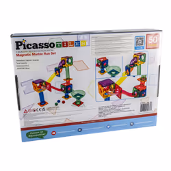 PicassoTiles 50pc Marble run set