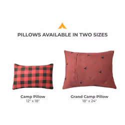 TETON Sports  Grand  Olive/Charcoal Camp Pillow  Large