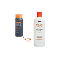 Cantu Shea Butter Men's Collection 2 in 1 Hair & Body Wash 400ml.