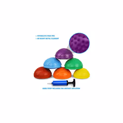 Yes4All Hedgehog Balance Pods Set  Sensory Balance Pods/Hedgehog Balance Pods/Stepping Pods for Children and Adults (Set of 6 Colors)