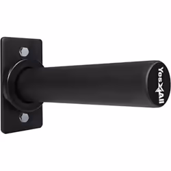 Yes4All Wall Mounted Weight Plate Holder ?2-inch Olympic Weight Plate Storage, Sold in Singles, Black