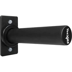 Yes4All Wall Mounted Weight Plate Holder ?2-inch Olympic Weight Plate Storage, Sold in Singles, Black