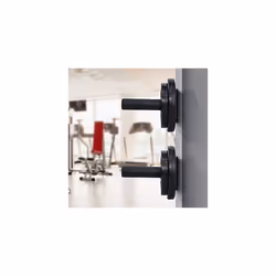 Yes4All Wall Mounted Weight Plate Holder ?2-inch Olympic Weight Plate Storage, Sold in Singles, Black