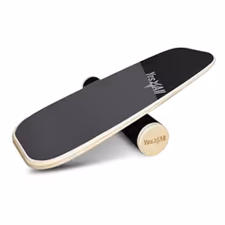 Yes4All Balance Board Surf Balance Board Trainer For Adults With Adjustable Stoppers Improve Balance Agility & Core Streng ...