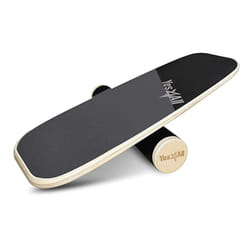Yes4All Balance Board  Surf Balance Board Trainer For Adults With Adjustable Stoppers  Improve Balance  Agility & Core Strength