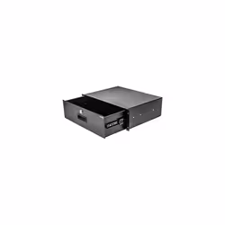 NavePoint Server Cabinet Case 19 Inch Rack Mount DJ Locking Lockable Deep Drawer with Key 3U