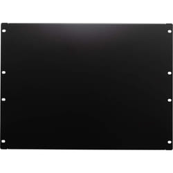 NavePoint 8U Blank Rack Mount Panel Spacer for 19-Inch Server Network Rack Enclosure Or Cabinet Black