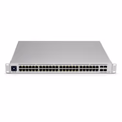 Ubiquiti UniFi Pro 48-Port PoE Managed L2/L3 Gigabit Ethernet (10/100/1000) Power over Ethernet (PoE) 1U Silver - Additional view 5
