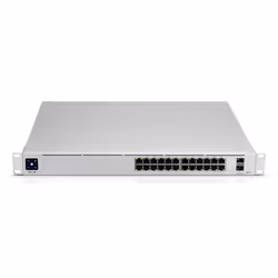 Ubiquiti UniFi Pro 24-Port PoE Managed L2/L3 Gigabit Ethernet (10/100/1000) Power over Ethernet (PoE) 1U Silver - Additional view 5