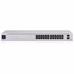 Ubiquiti UniFi 24-Port PoE Managed L2/L3 Gigabit Ethernet (10/100/1000) Power over Ethernet (PoE) 1U Silver - Additional view 5