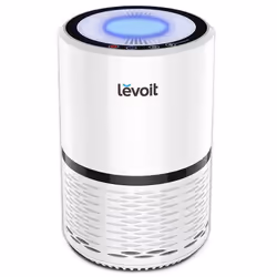 Levoit Air Purifier with True HEPA & Active Carbon Filters, Compact Purifiers Filtration with Night Light, No Ozone, PM Elimi ...
