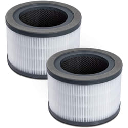 LEVOIT Vista 200 Air Purifier Replacement Filter  3-in-1 High-Efficiency Activated Carbon  Vista200-RF  Black  2 count (Pack of 1)