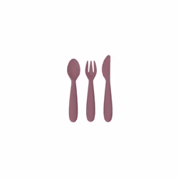 Ezpz EZPZ Happy Utensils (Mauve)