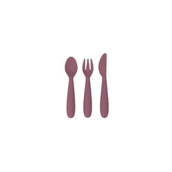 Ezpz EZPZ Happy Utensils (Mauve)