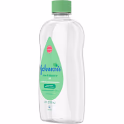 Johnson's Baby Oil With Aloe Vera & Vitamin E For Dry Skin - 20Fl.Oz